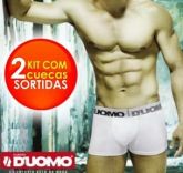 kit com 2 cuecas boxer - DUOMO